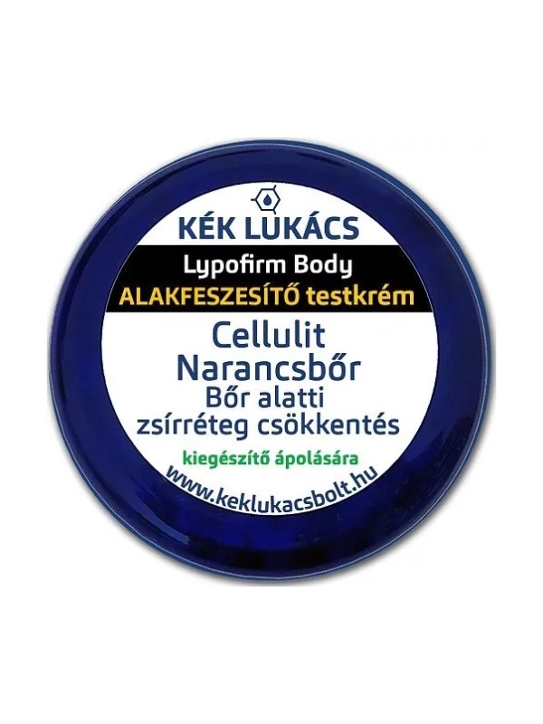 Lypofirm Body feszesítő krém testre KÉK LUKÁCS 8985 Ft/100 ml (89,95 Ft/1 ml)
