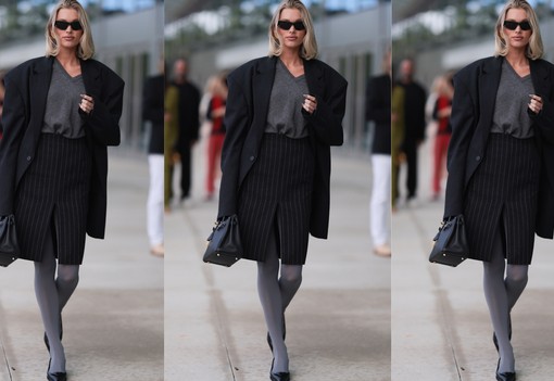 Mutatjuk, hogyan viseld a szürke harisnyát, a divatszakértők legújabb nagy kedvencét