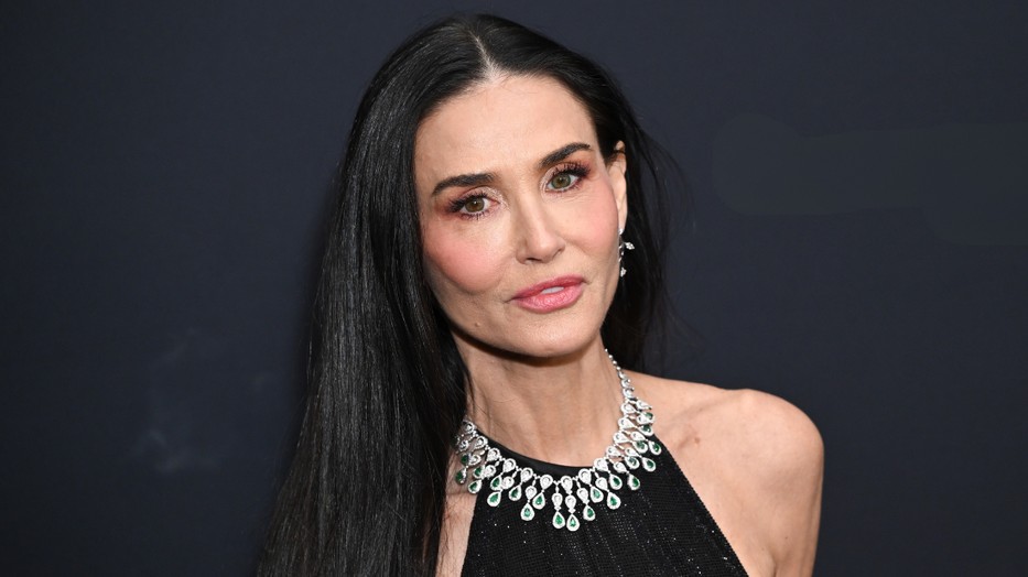 Demi Moore új filmjét promózza