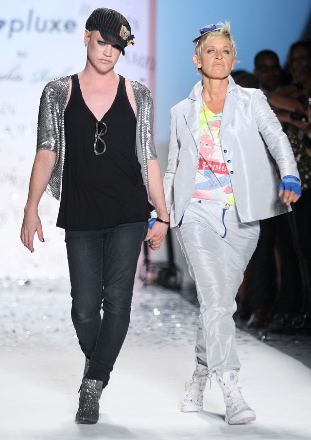 Ellen Degeneres és Richie Rich