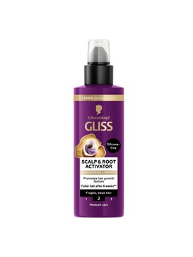 Gliss Full Hair Wonder fejbőr & hajhagyma aktiváló szérum SCHWARZKOPF 3199 Ft/100 ml (31,99 Ft/1 ml) a Rossmann üzleteiben és online, GLAMOUR kuponnal, 35% kedvezménnyel 2079 Ft 