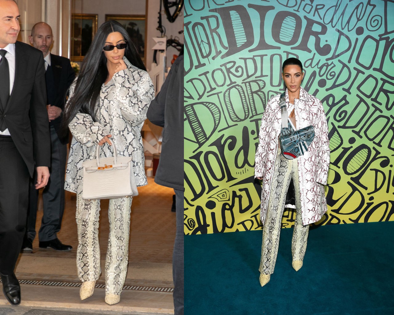 Kim Kardashian West Tom Ford által tervezett Gucciban