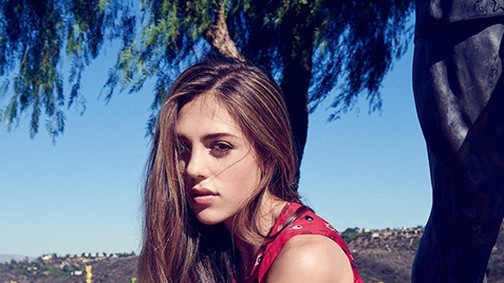 Sylvester Stallone 16 éves lánya is modell lesz?