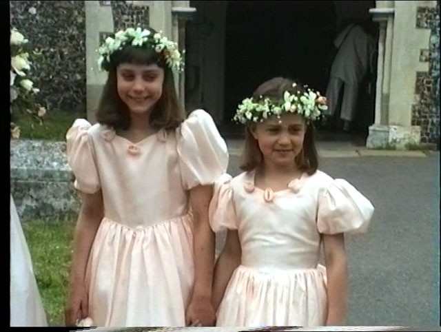 Kate Middleton, Pippa Middleton gyerekek, esküvő, 1991