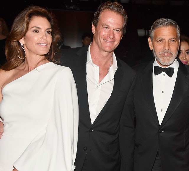 Cindy Crawford, George Clooney, Rande Gerber