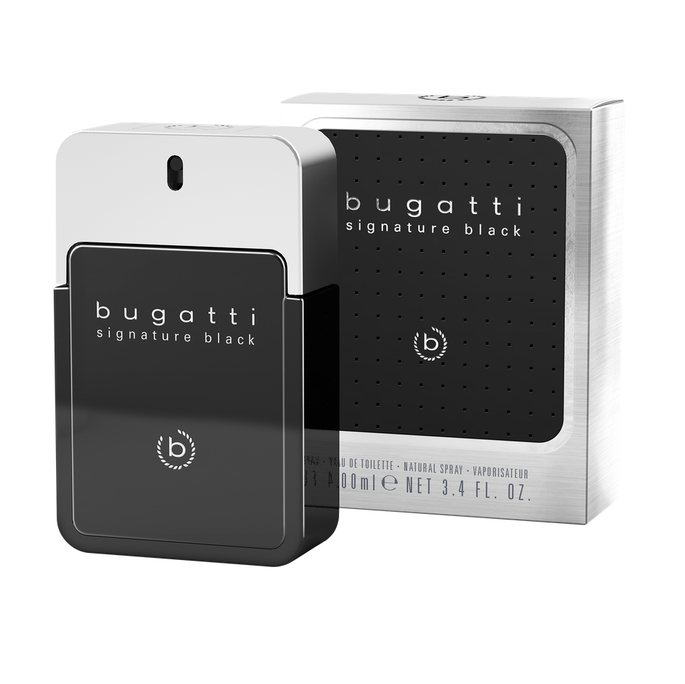 Bugatti 3D black 15X15