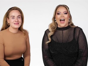 Az év legszórakoztatóbb videója: Adele és NikkieTutorials együtt sminkelnek és őrültködnek