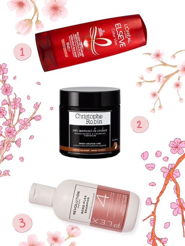 1. Elseve Color Vive színvédő balzsam L'ORÉAL PARIS 1599 Ft/400 ml (3,99 Ft/1 ml) 2. Shade Variation Care ideiglenes színező hajmaszk (Warm Chestnut) CHRISTOPHE ROBIN 13 900 Ft/250 ml (55,6 Ft/1 ml) 3. Plex 4 hajkötés helyreállító sampon REVOLUTION 5999 Ft/250 ml (23,99 Ft/1 ml)