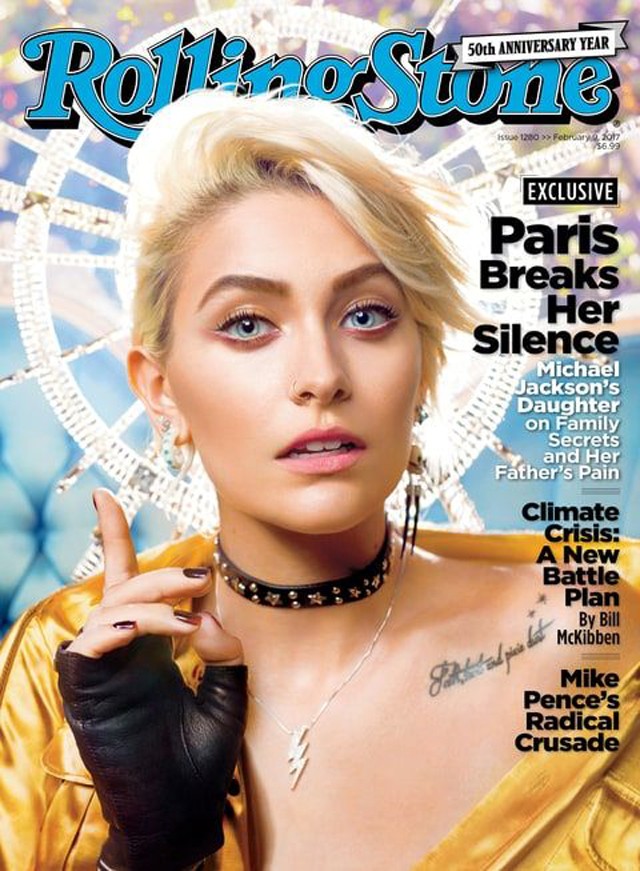 Paris Jackson a Rolling Stone magazin címlapján