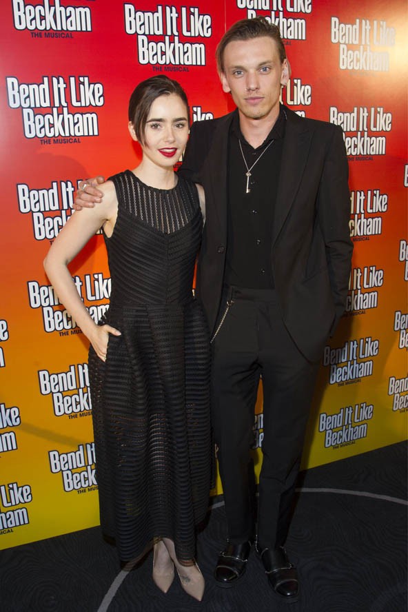 lily collins, jamie campbell bower
