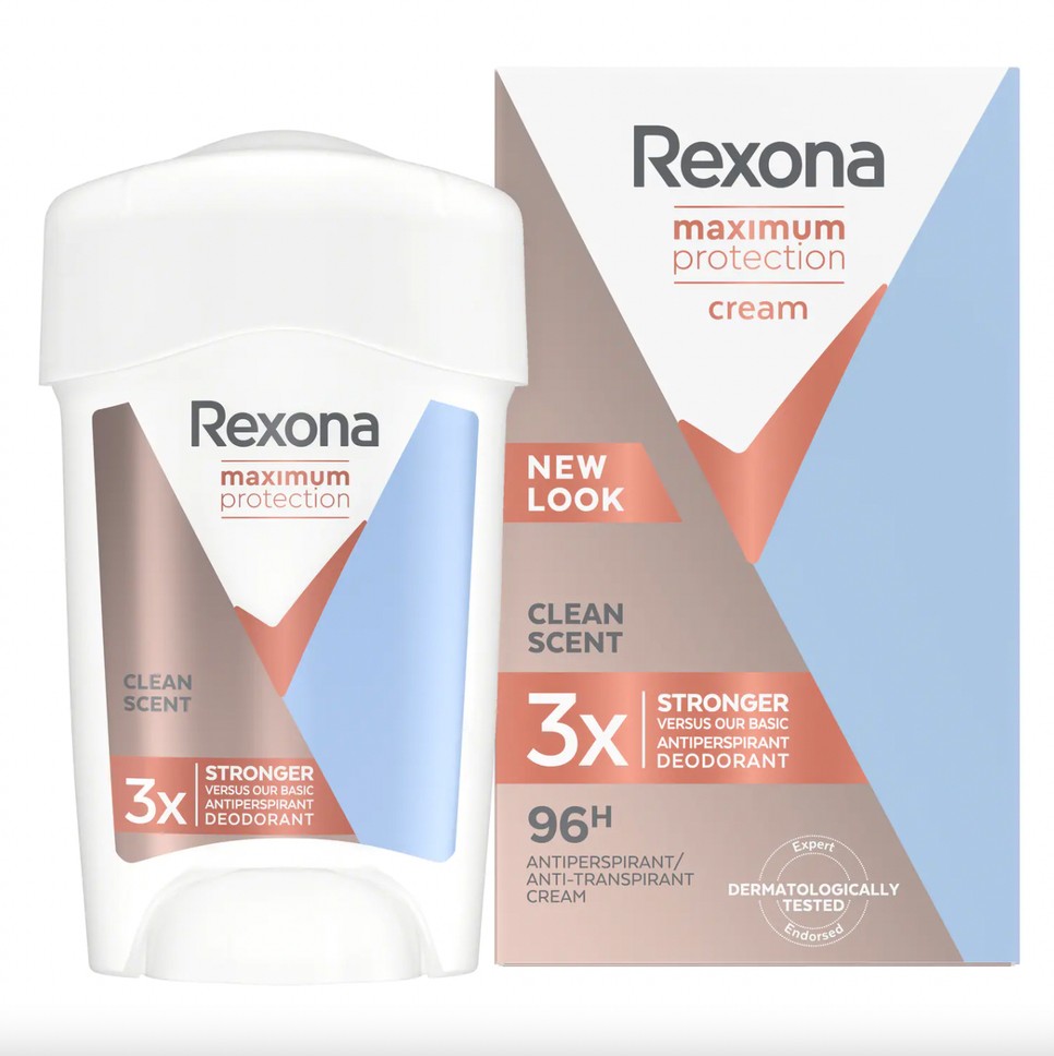 Maximum Protection Confidence izzadásgátló krém REXONA 1689 Ft/45 ml