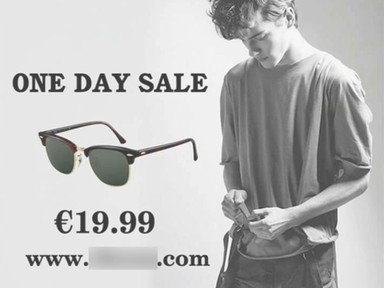 Vigyázz! Divatérzékenyek az internetes csalók!