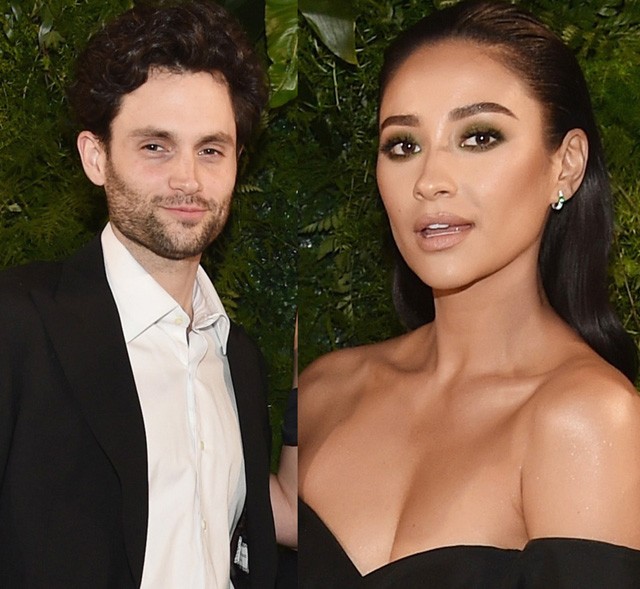 Penn Badgley és Shay Mitchell