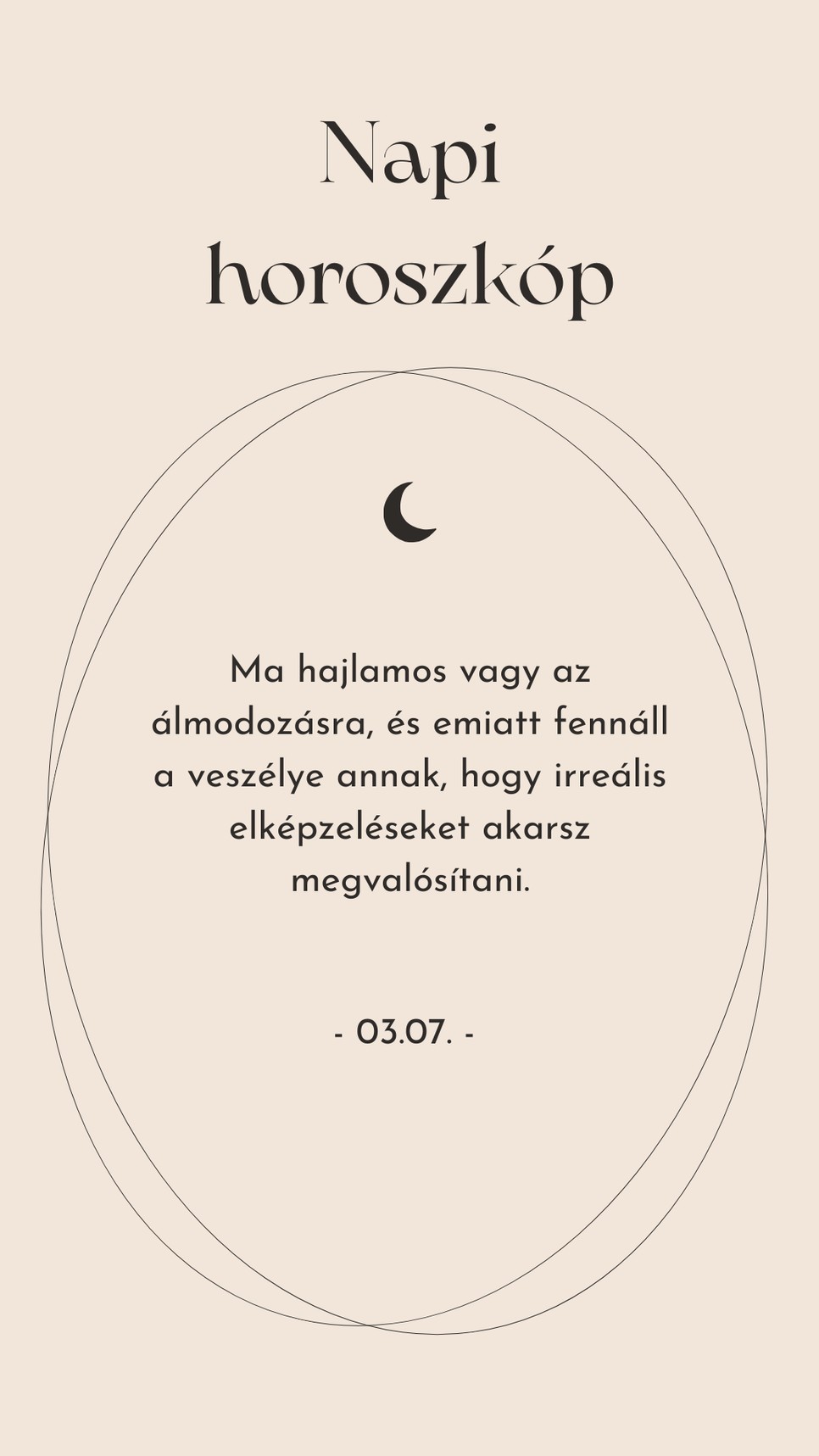 Egy kis emlékeztető a napi horoszkóp szerint