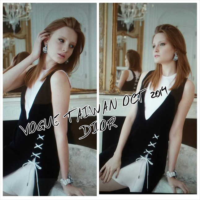 Gáll Franciska először a Vogue magazinban!