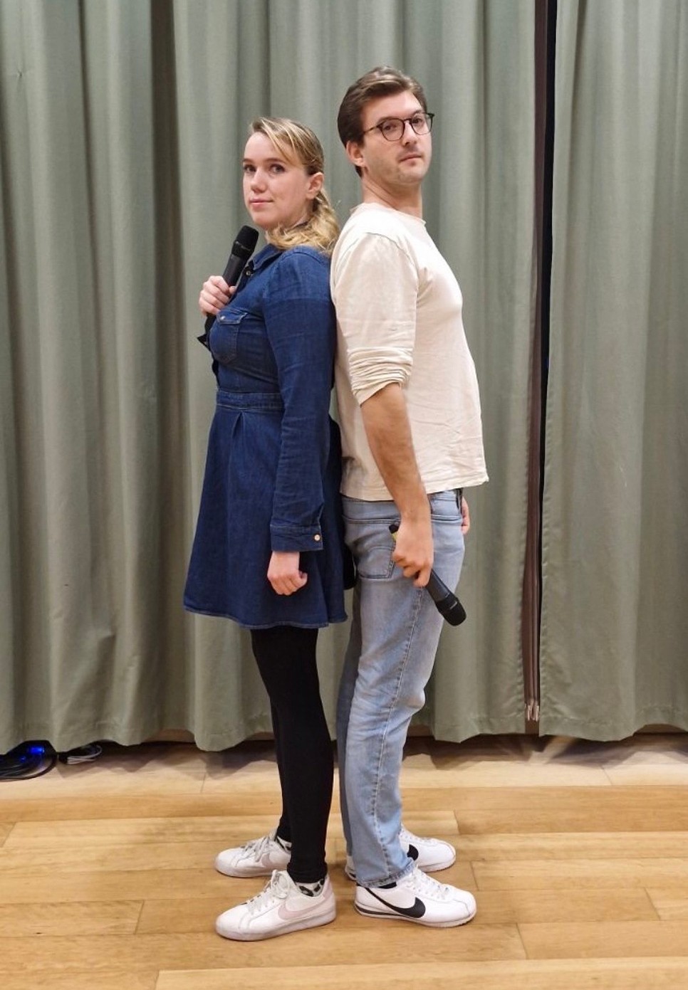 Ács Fruzsina és Szabó Balázs „Mi bajunk lehet?” című közös estjét nagyon szereti a közönség