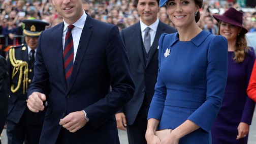 Katalin és a kis hercegek landoltak Kanadában! Nézd meg a fotókat