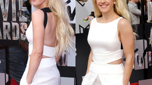 Ellie Goulding így dobja fel a fehér ruhát
