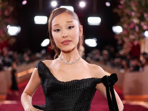 Ariana Grande álomszép ruhája minden képzeletet felülmúl, óriási meglepetést okozott a Golden Globe-on