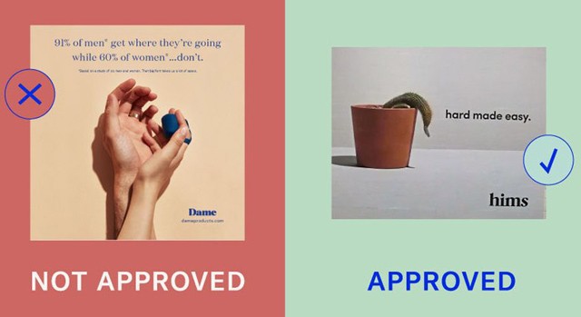 Az Instagram frászt kap a női orgazmustól