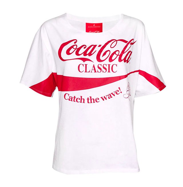 Keresd a Sugarbird exkluzív pólóját a GLAMOUR-napokon! A Coca-Cola kollekció is 20% kedvezménnyel ekkor debütál