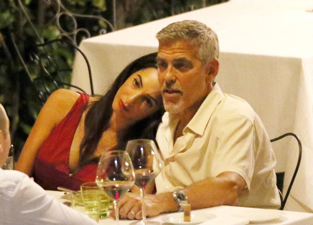 George Clooney Amal Clooney szerelmesek