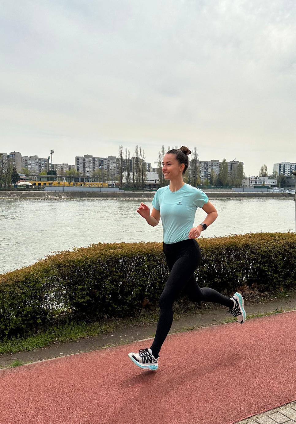 Bátyai Évi színésznő szenvedélyesen fut