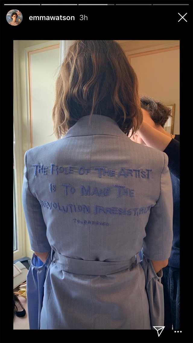 Emma Watson Teatum Jones 