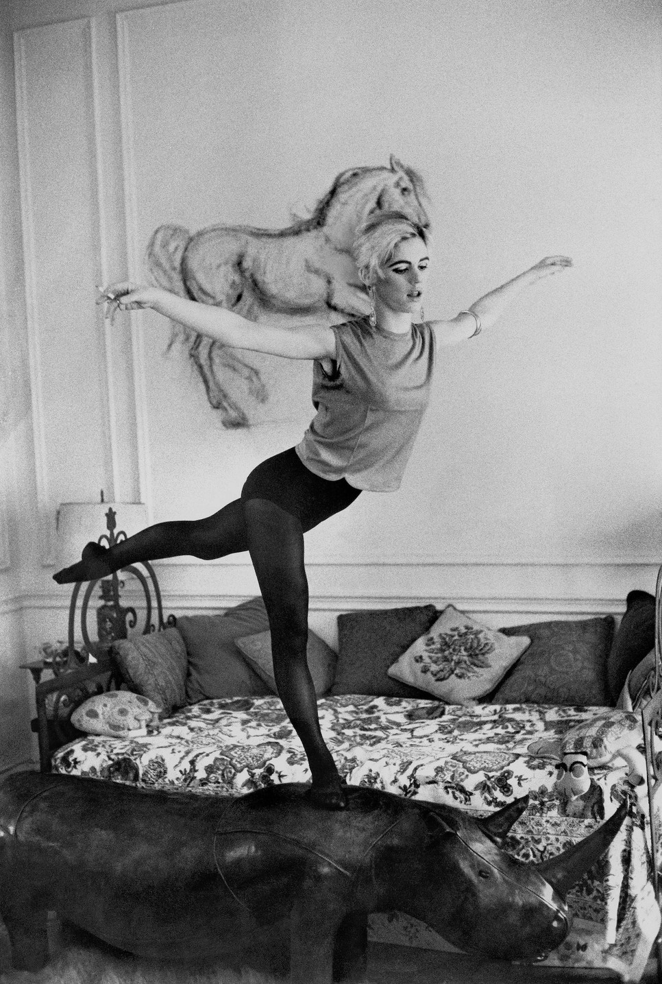 Edie Sedgwickhez is előszeretettel alkalmazta a trendet
