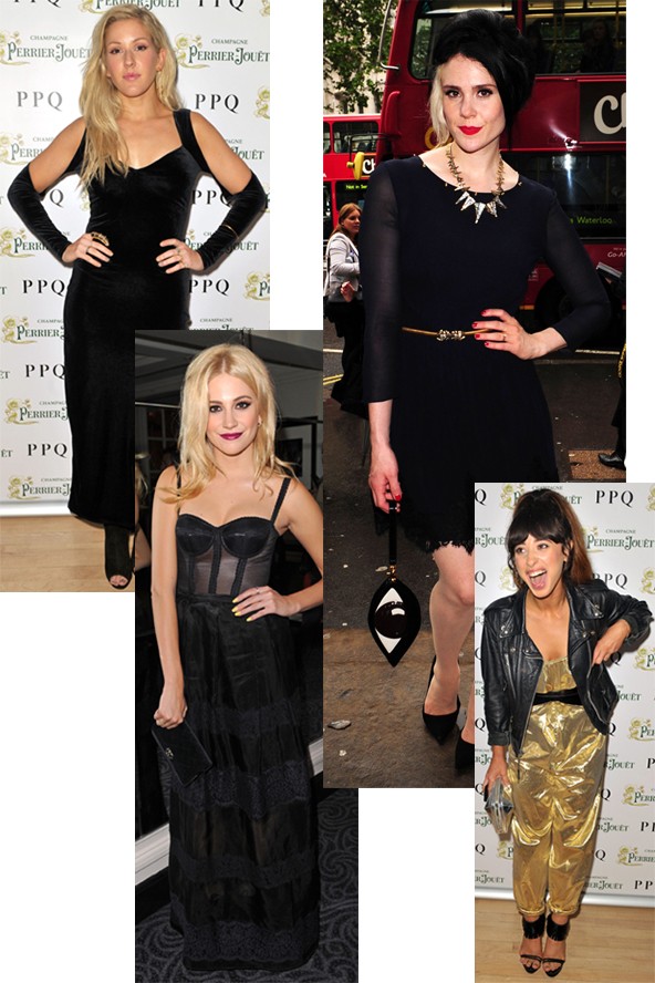 Ellie Goulding, Pixie Lott, Kate Nash, Foxes
