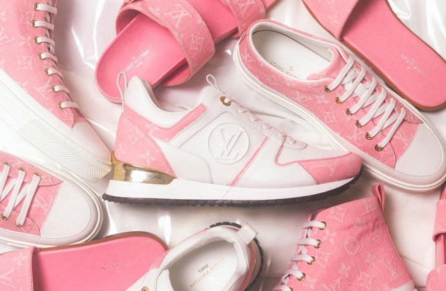 A Louis Vuitton pink sneakerkollekciója MINDEN