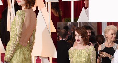 Emma Stone bugyit villant az Oscar gálán