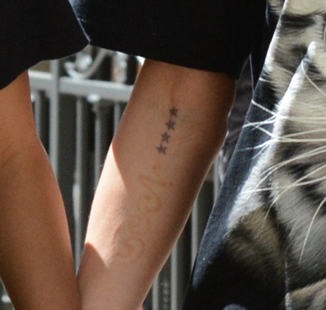 Heidi Klum tetoválása