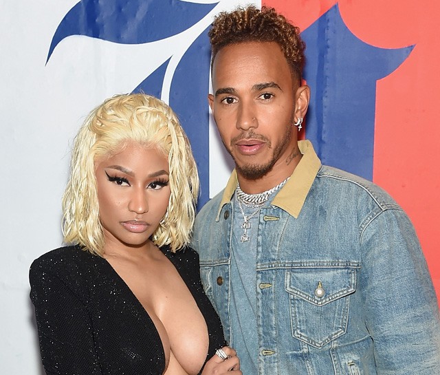 Nicki Minaj és Lewis Hamilton
