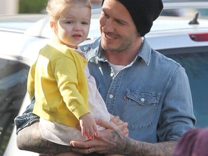 Napi cuki: David Beckham kislányával