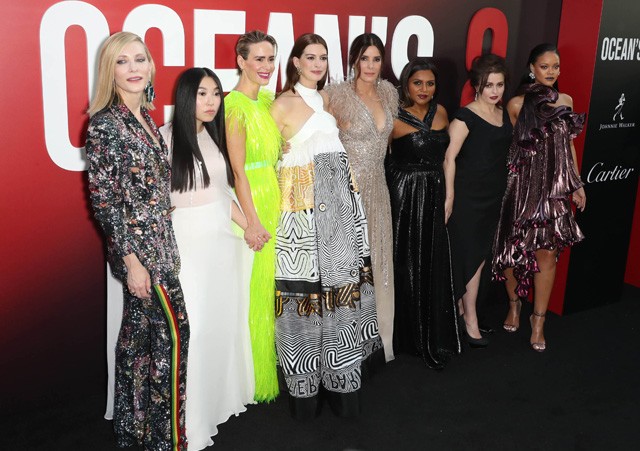 Rihanna volt az Ocean´s 8 premierjének a királynője természetesen