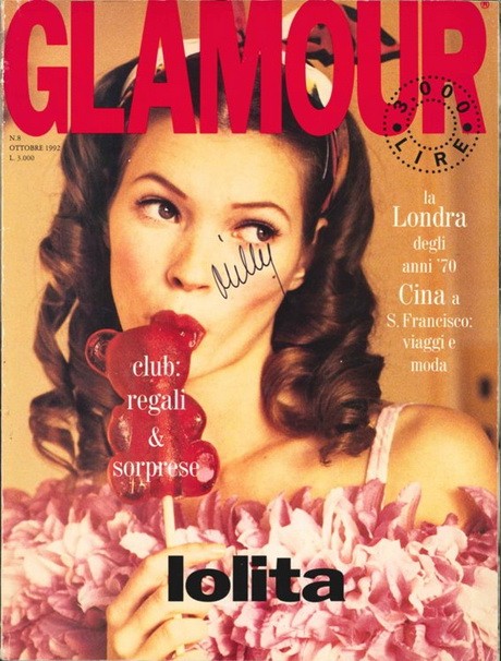 Kate Moss, GLAMOUR, címlap