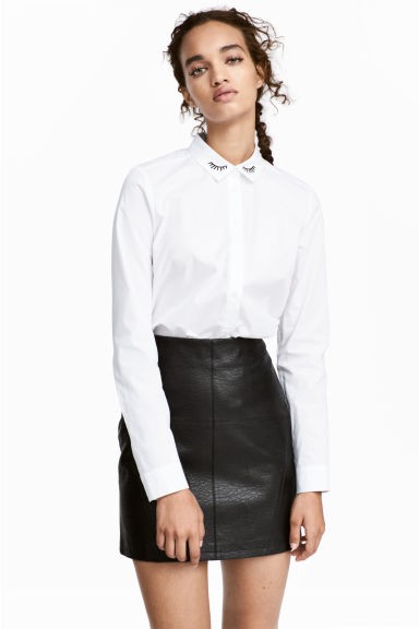 Bőrszoknya H&M 6990 Ft- hm.com