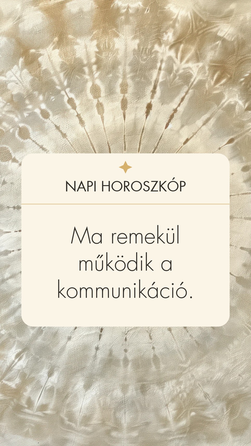Napi horoszkóp: ez vár ránk a mai napon