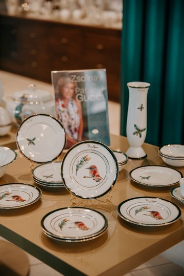 Patrizia Gucci és a Zsolnay együttműködése nem új