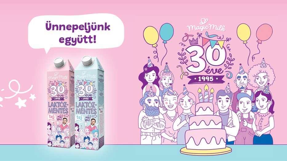 A Magic Milk már 1995 óta segít abban, hogy a laktózérzékenyek is önfeledten élvezhessék a tej ízét