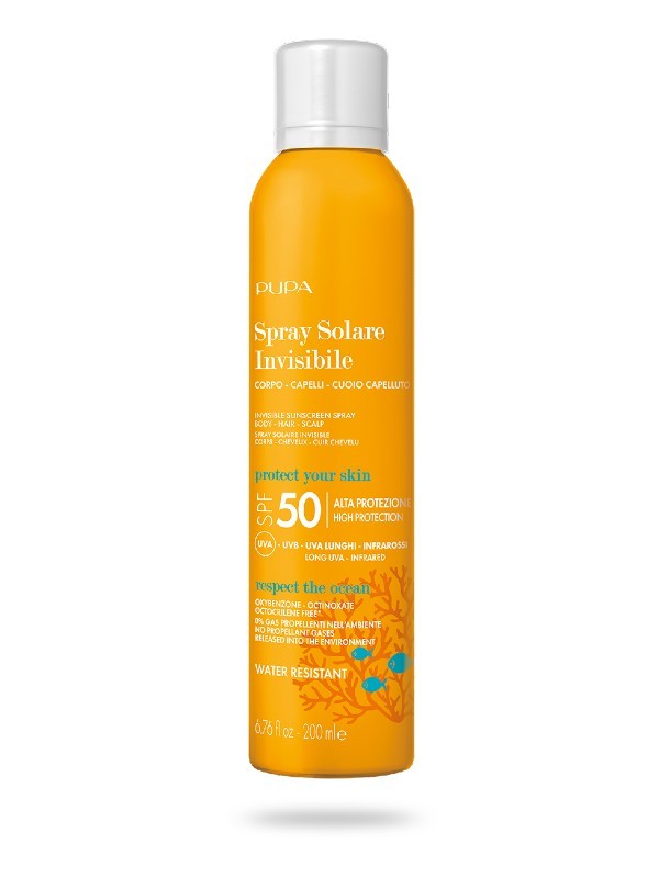 Láthatatlan napozóspray SPF50 PUPA MILANO 5990 Ft/200 ml