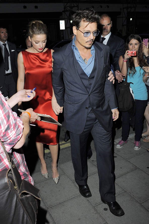 Johnny Depp és Amber Heard hivatalosan is együtt