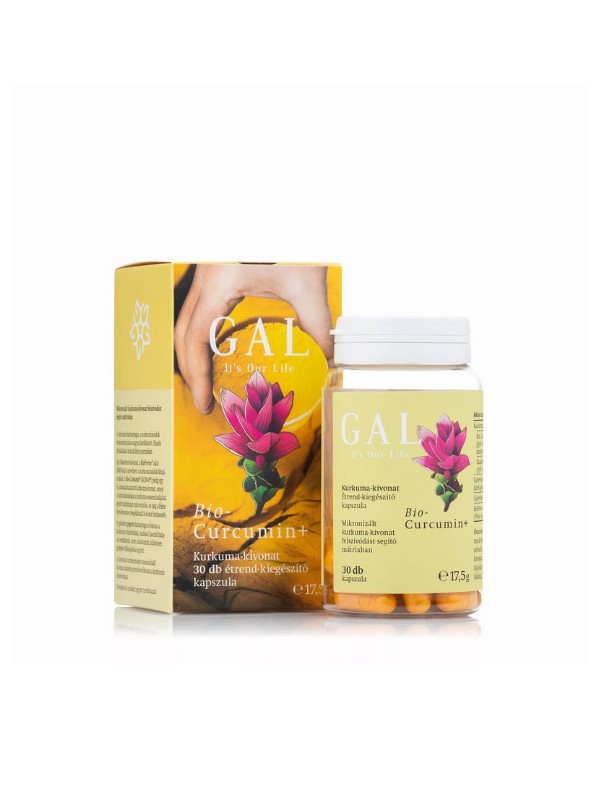 Biocurcumin+ kapszula GAL 4491 Ft/30 db