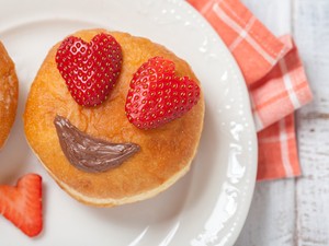 Ilyen finom nutellás fánkot még soha nem ettél