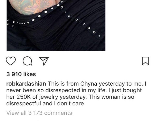 Rob Kardashian teljesen kiakadt! Őrült hadjáratba kezdett Instagramon Blac Chyna ellen