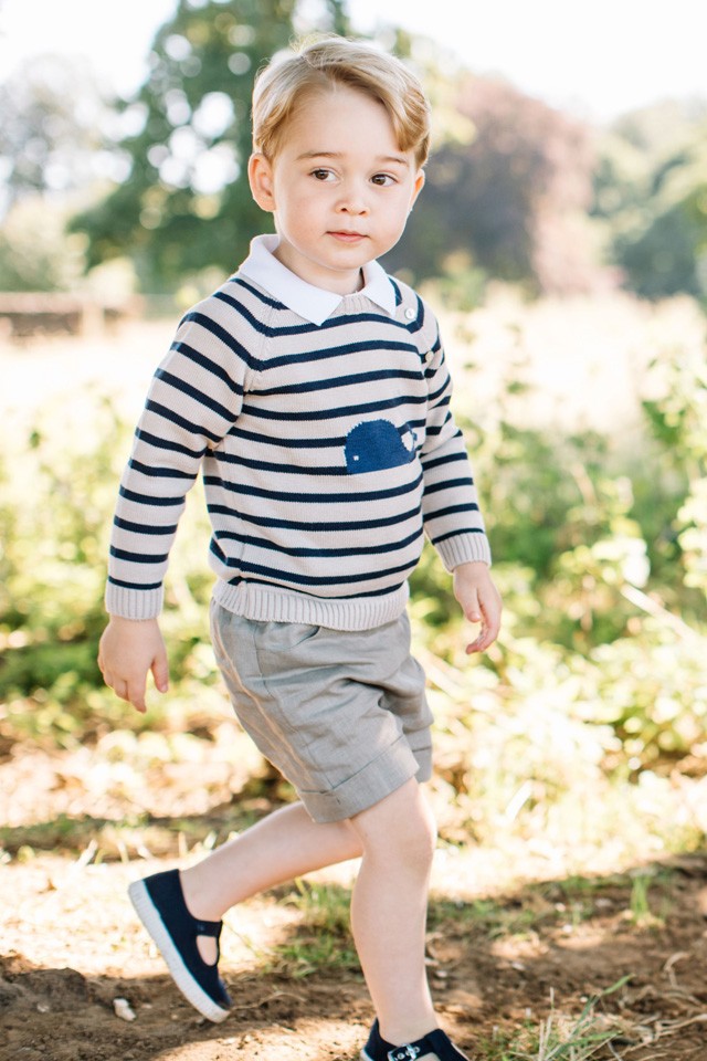 györgy herceg, fotók, herceg, angol királyi család, születésnap, új képek