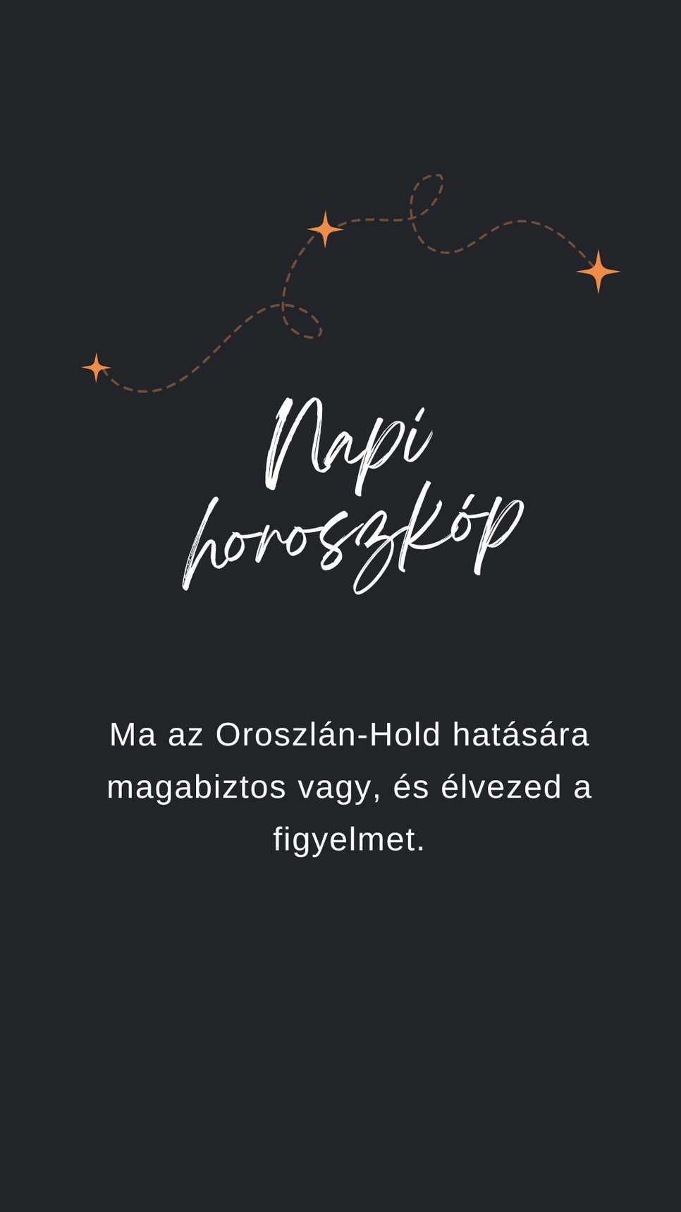 Ezt súgja mára a napi horoszkóp