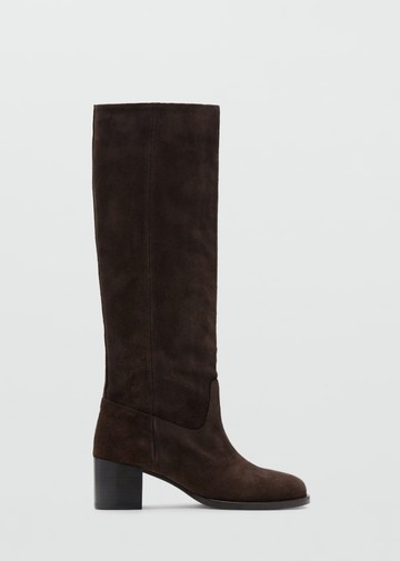 Velúrbőr csizma MANGO 52 995 Ft 