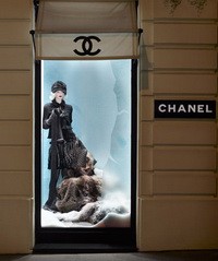 kirakatok, divatházak, glamour, dior, louis vuitton, lanvin